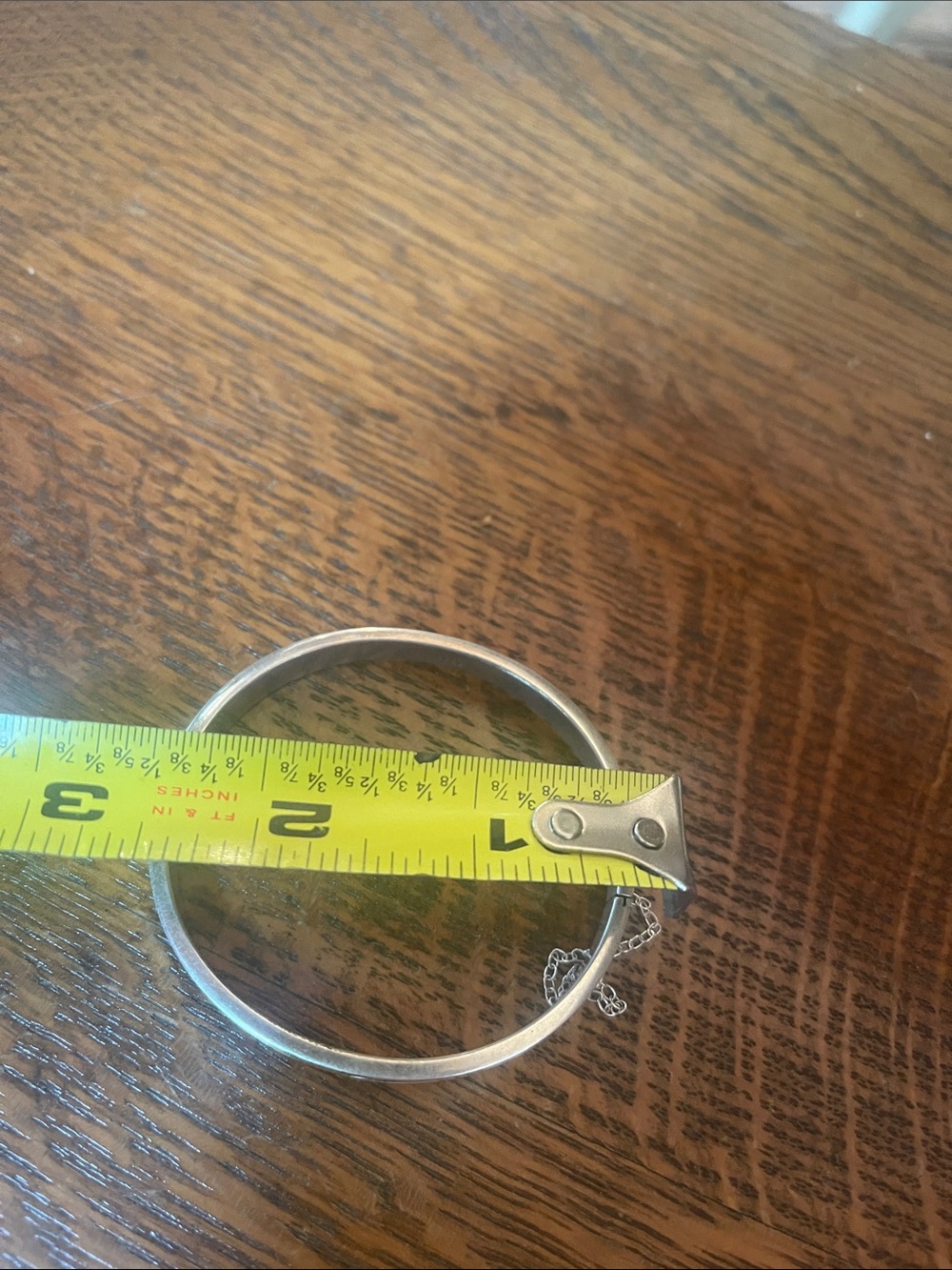 Silver bangle ( marked 925) - Picture 4 of 4